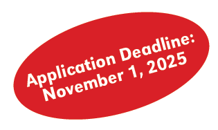 Application Deadline:  November 1, 2025