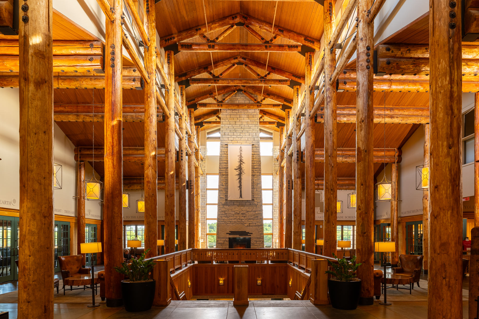 Inside the Lied Lodge