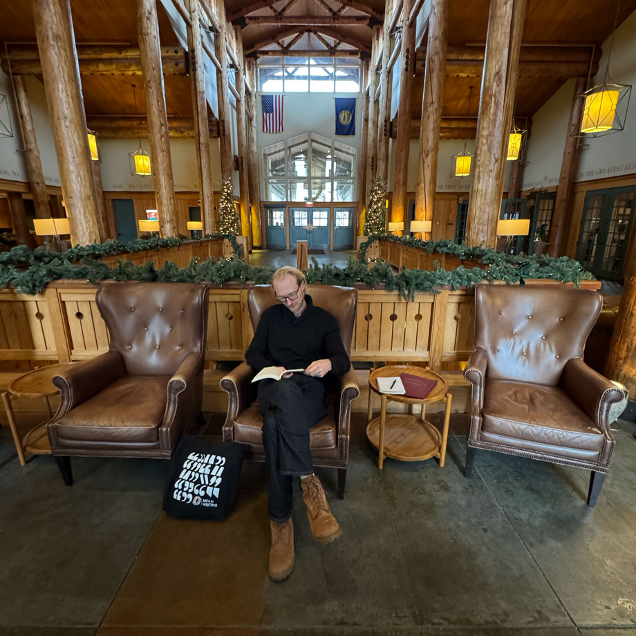 Reading at the Lied Lodge