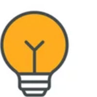Illustration of a lightbulb
