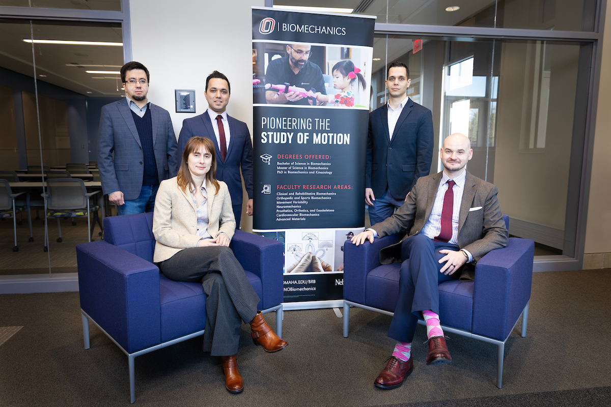 A group photo of the current CRiB team featuring Drs. Salkovskiy, Jadidi, Maleckis, Desyatova, and Kamenskiy.