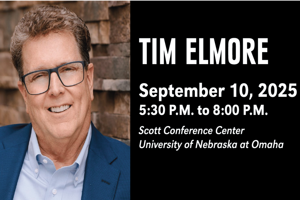 Image of Tim Elmore with the text: Tim Elmore September 10, 2025 5:30 pm to 8:00 pm