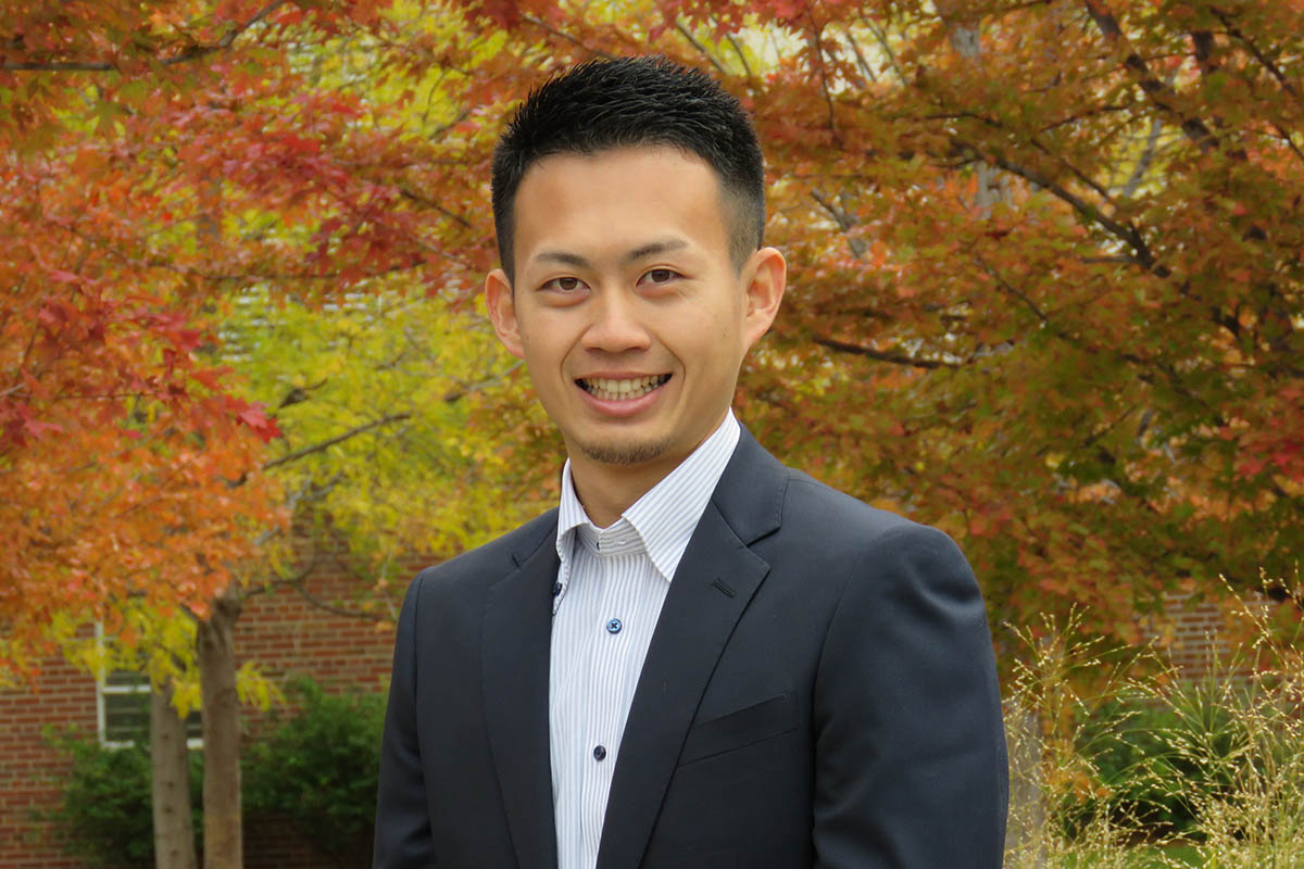 Athletic Training major Tomohiro Ide