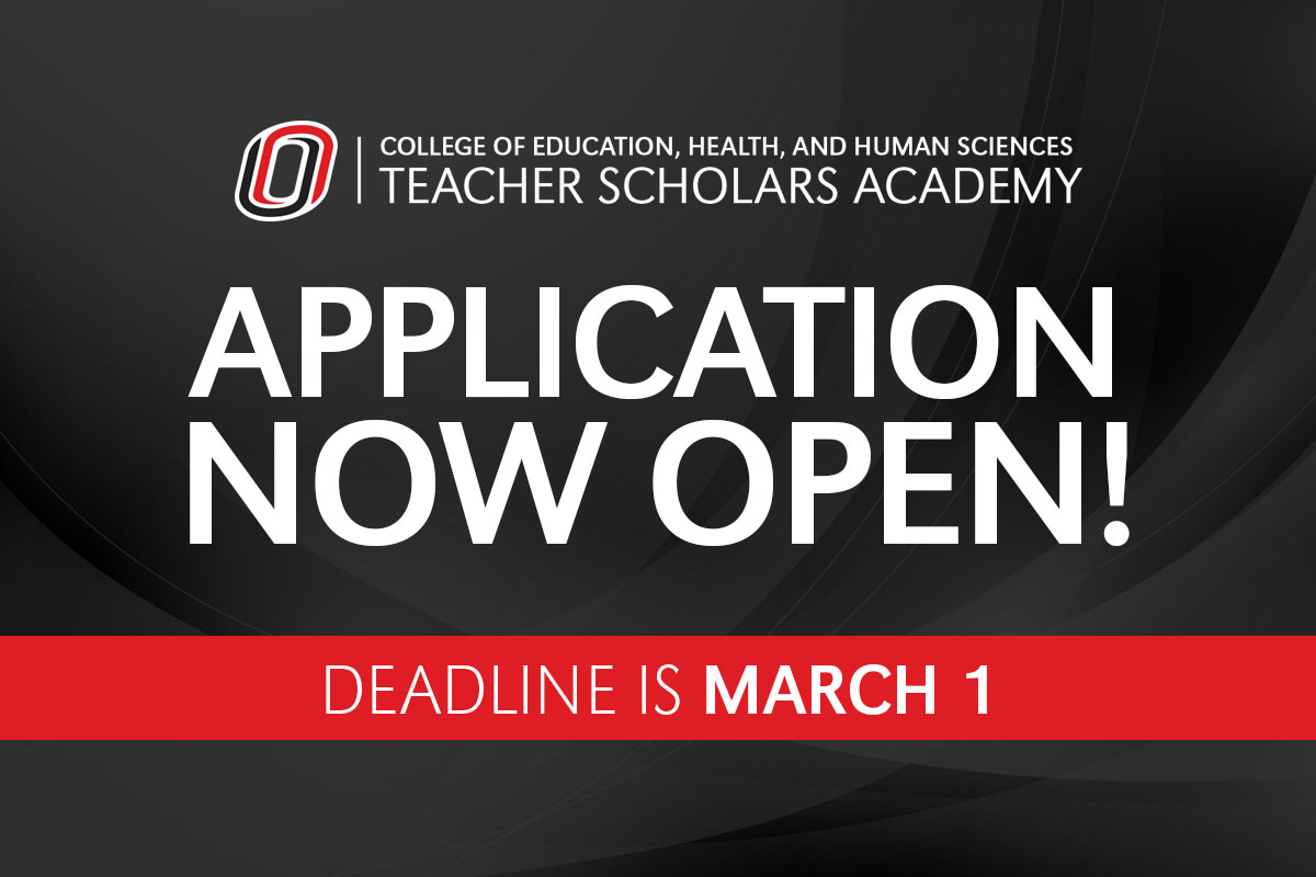 Application Now Open - Deadline is March 1