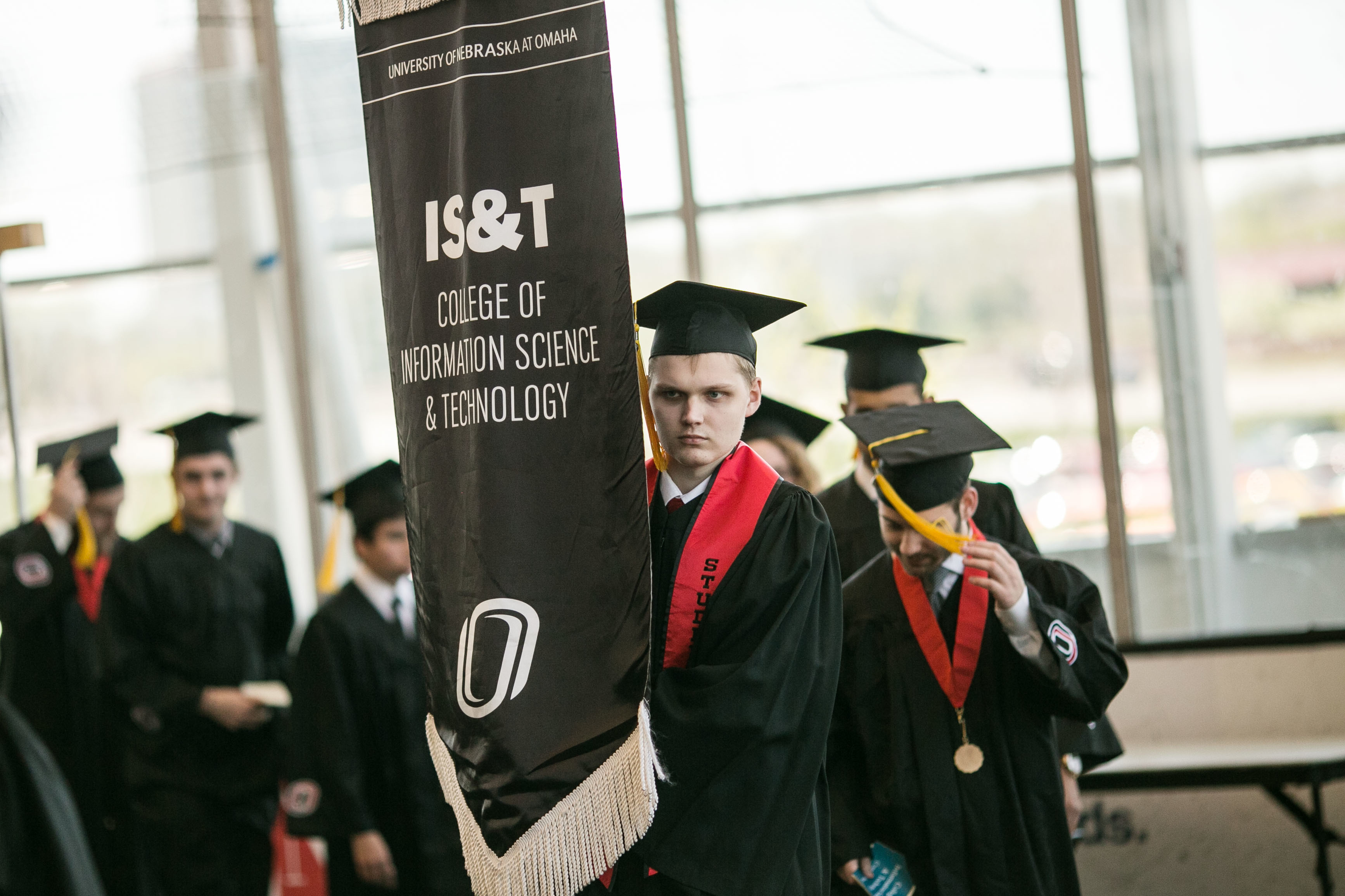 IS&T students graduating.