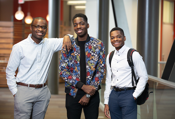 From the Ivory Coast, Three Brothers Find a Home at UNO