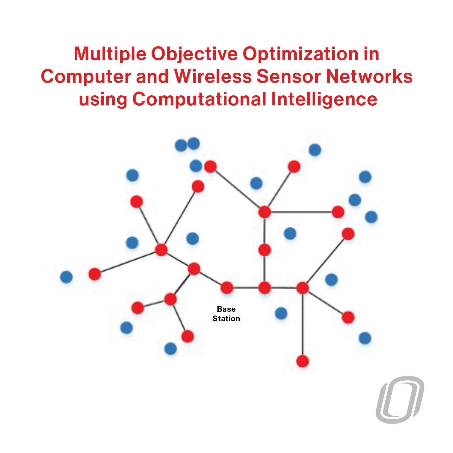 a diagram with several red and blue nodes that show the interconnectedness of sensor networks