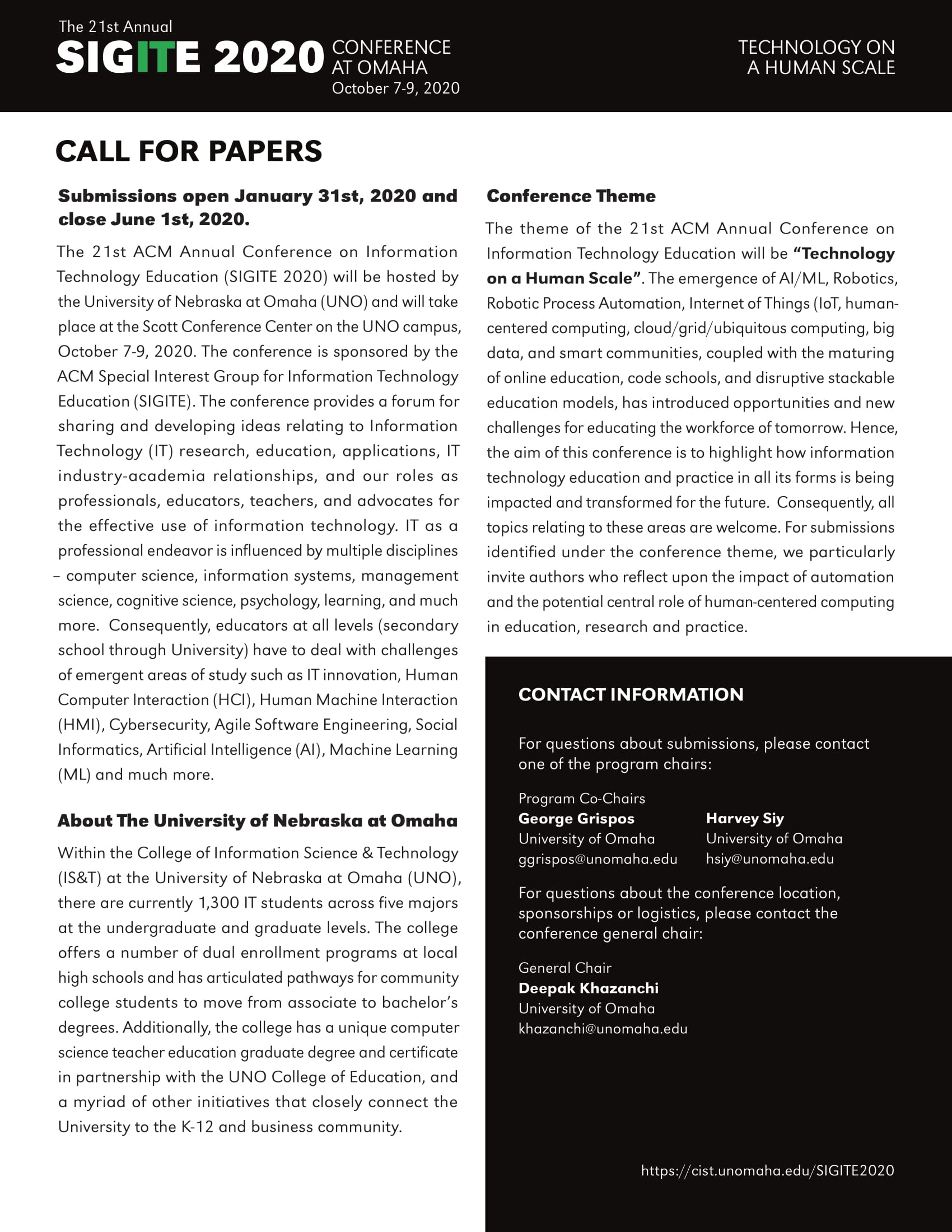 call for papers