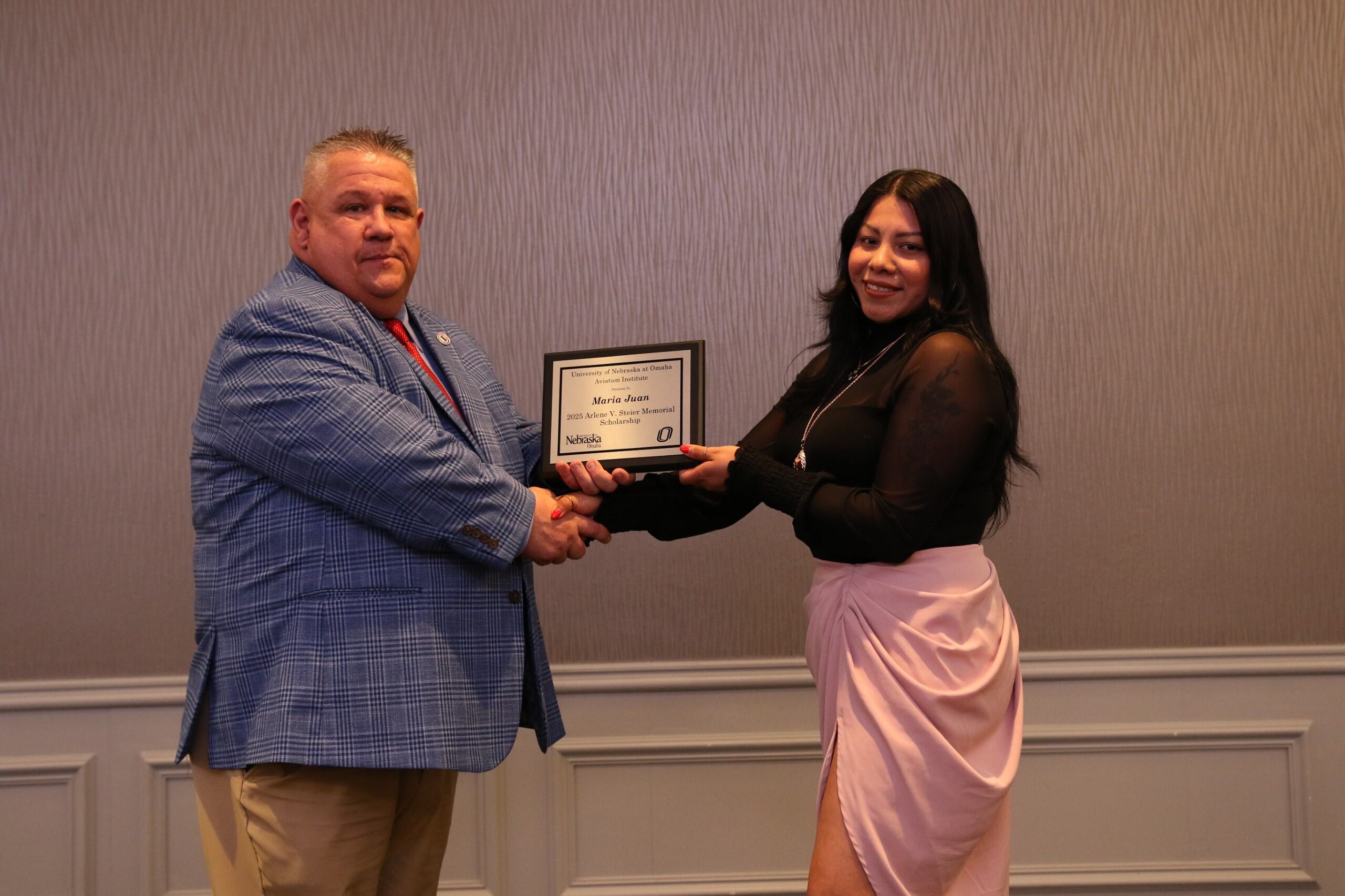 Maria Juan, Scholarship Winner