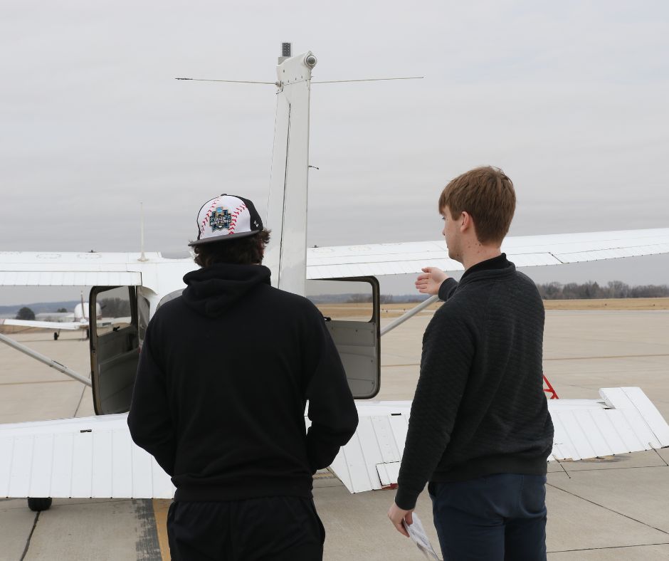 Students at Revv Aviation. 