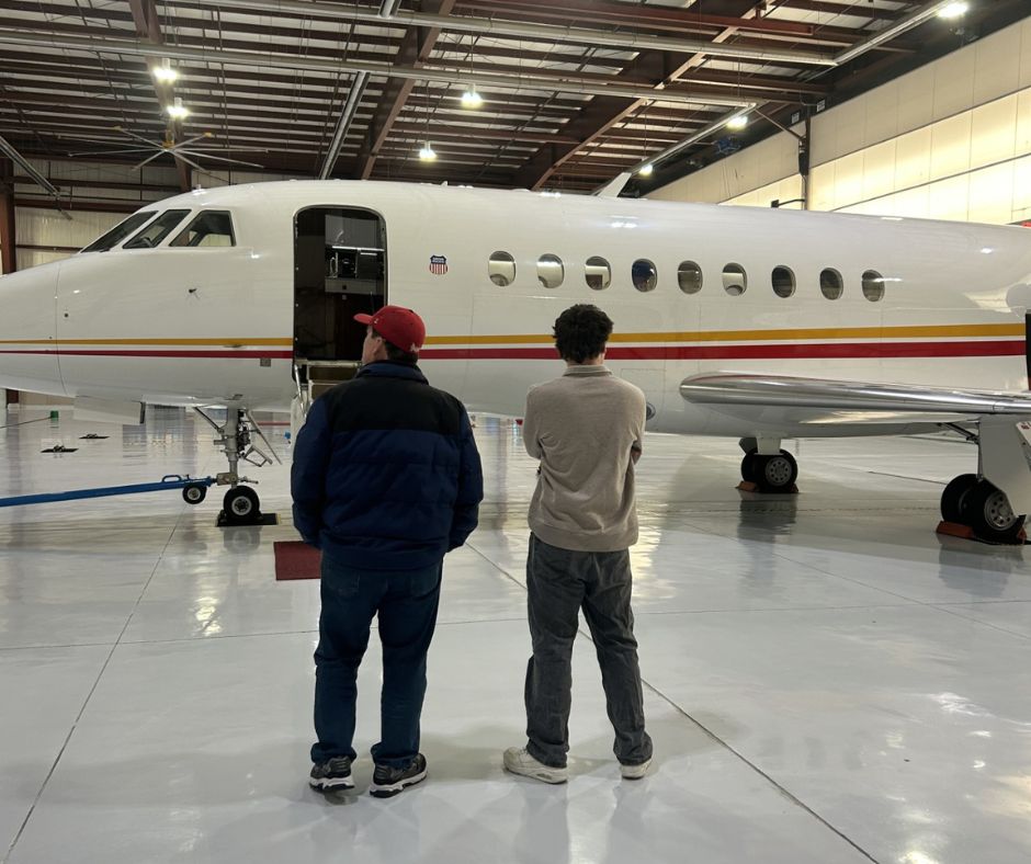 Students at Union Pacific. 