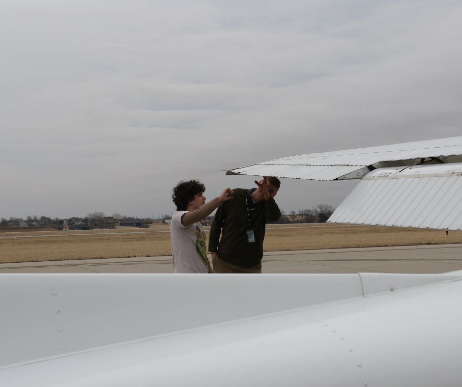 Students at Revv Aviation