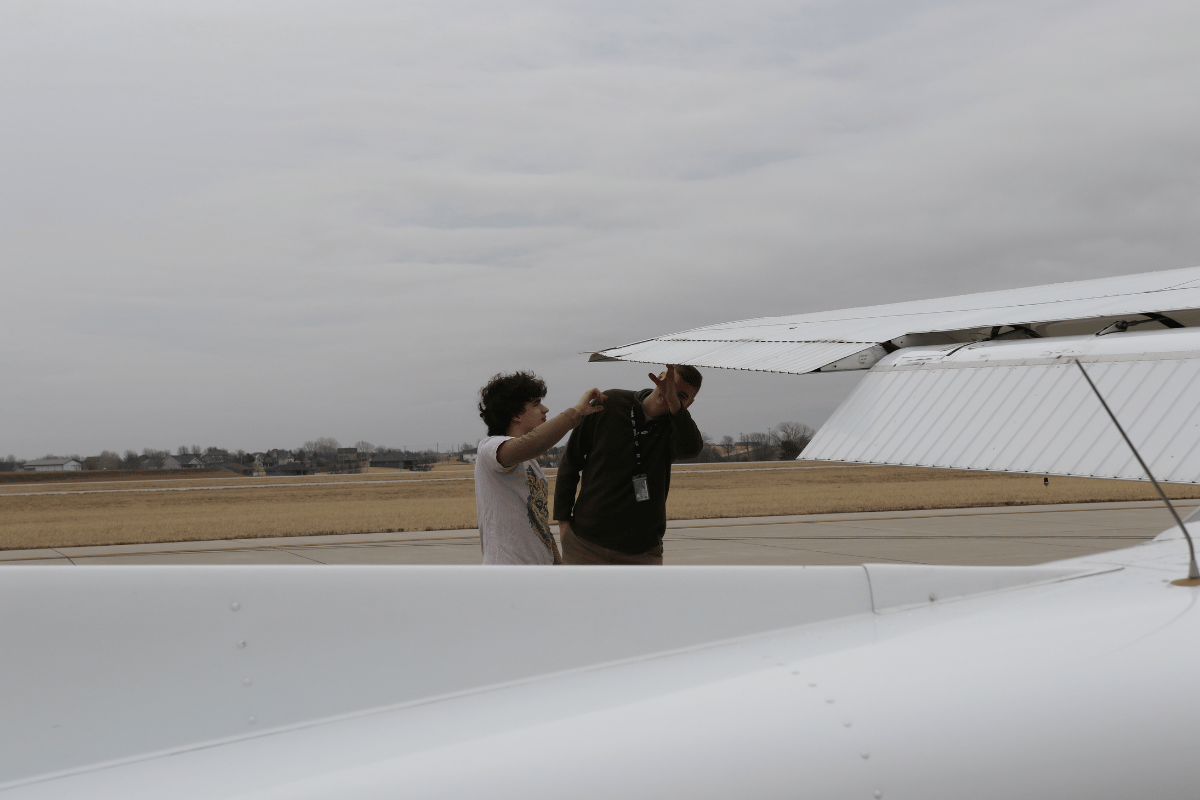 Students at Revv Aviation