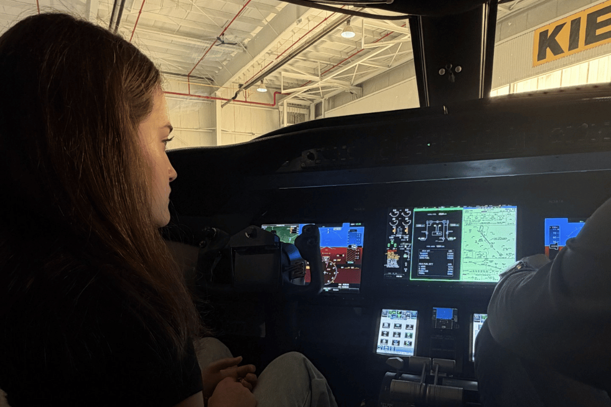 Students at Midwest Aviation