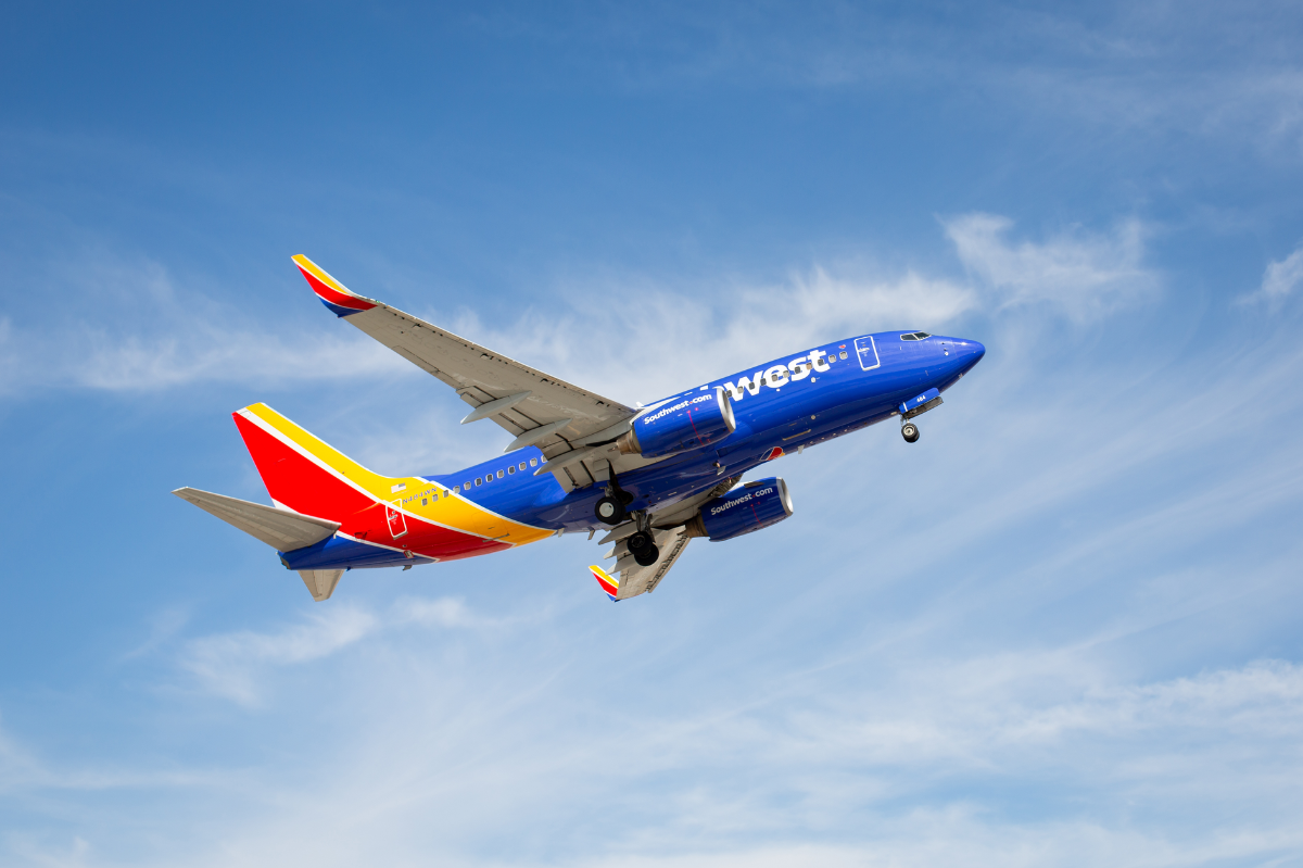 Southwest's Boeing 737. 