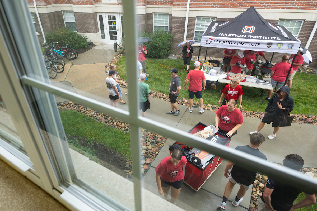 Move in day at the Aviation Living Community