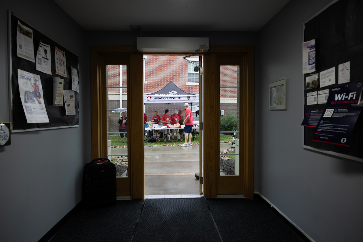 Move in day at the Aviation Living Community