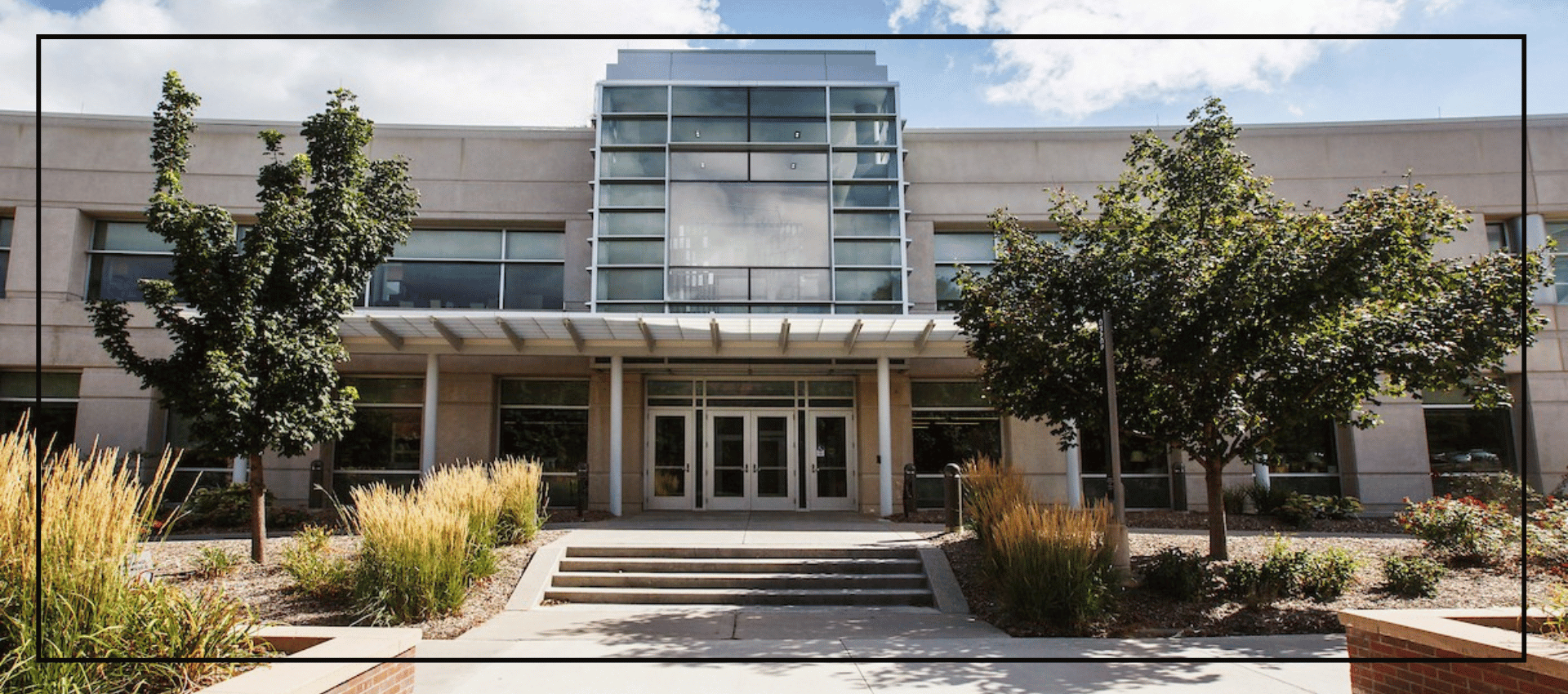 Front entrance of CPACS building.