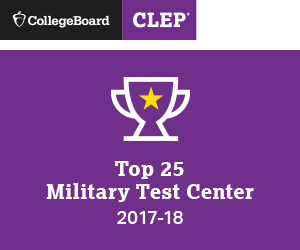 CLEP Top 25 Test Center Banner