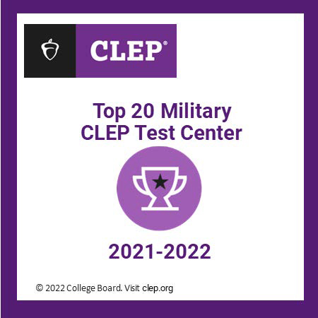 CLEP Top 20 Test Center Banner