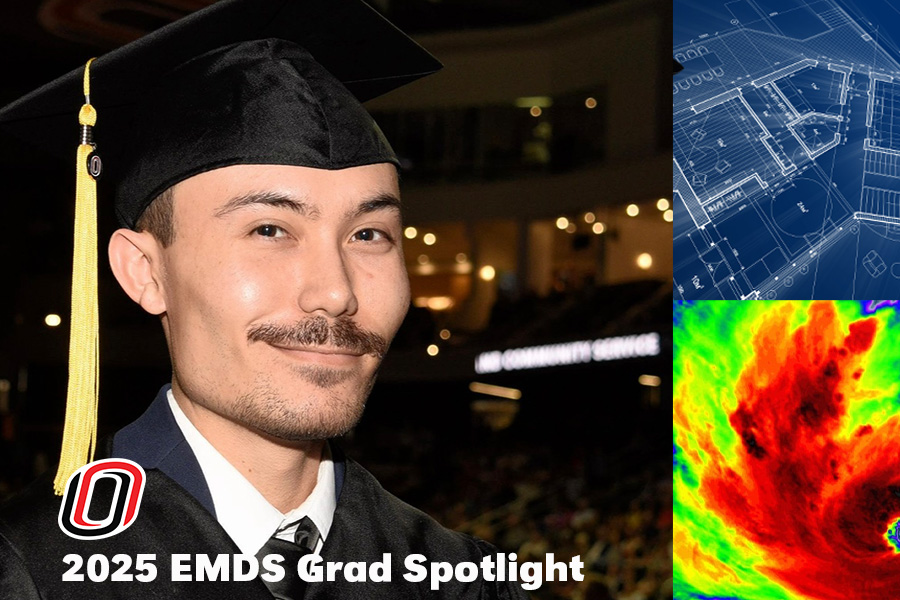 man in graduation cap