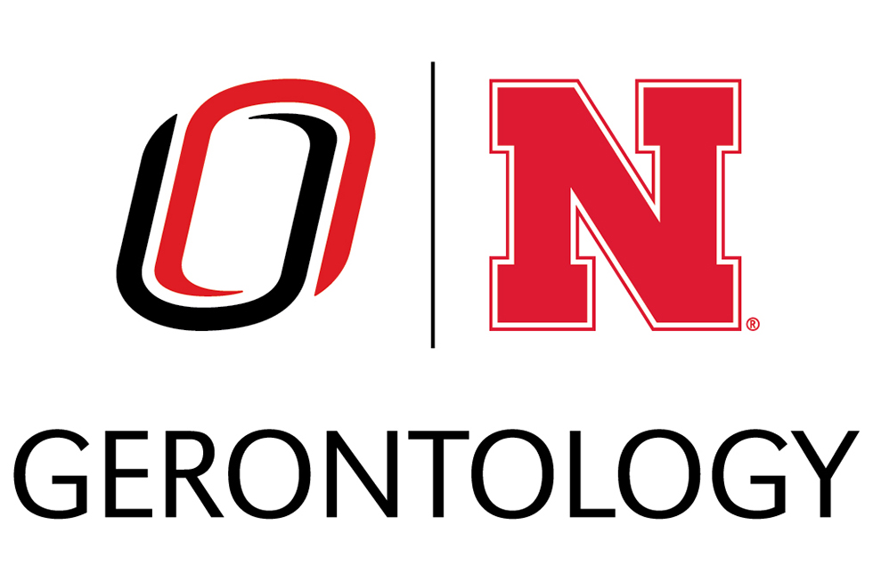 UNO and UNL gerontology logo