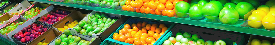 Fruit at a grocery store