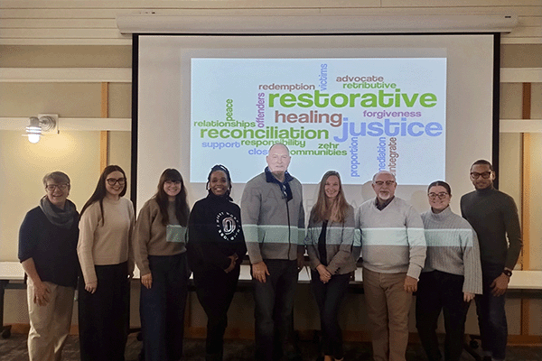 Restorative certificate group photo