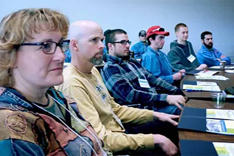 Participants at conference