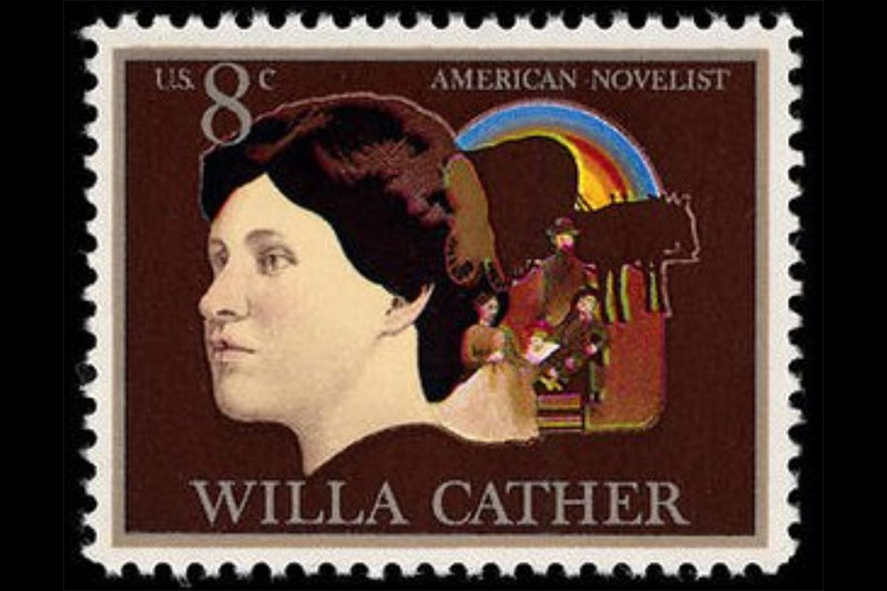 Willa Cather stamp