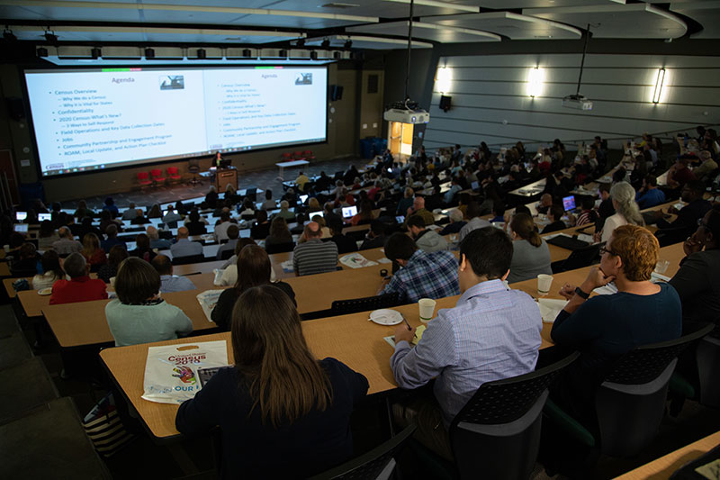 Audience at the conference.