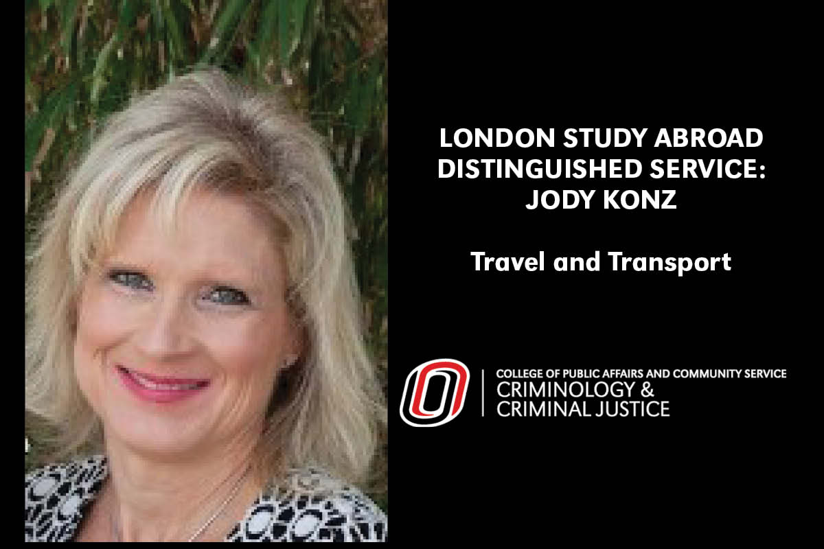 London Study Abroad Distinguished Service – Jody Konz, Travel and Transport