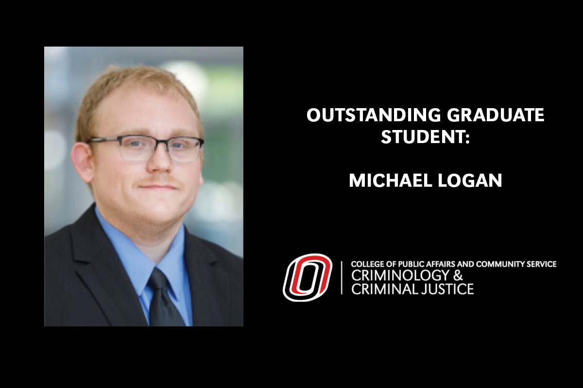 Outstanding Graduate Student – Michael Logan
