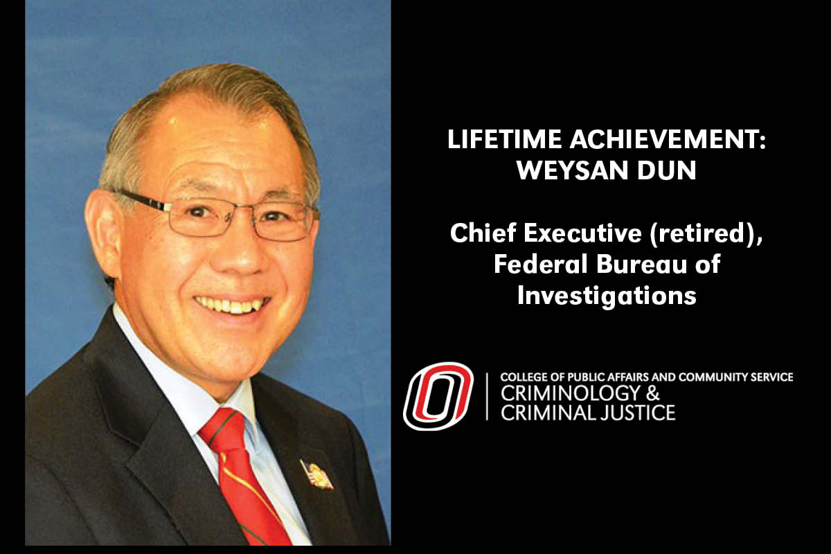 Lifetime Achievement – Weysan Dun, Chief Executive (retired), Federal Bureau of Investigations 