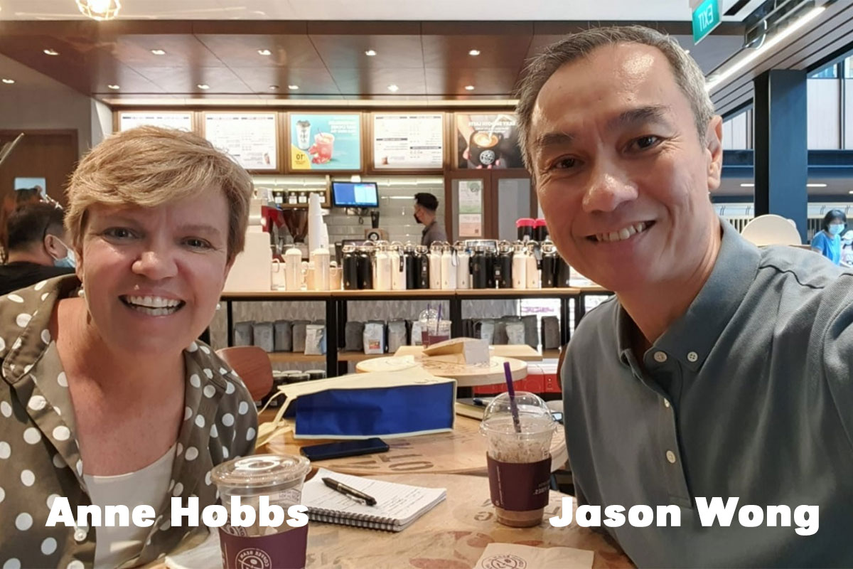 Anne Hobbs and Jason Wong