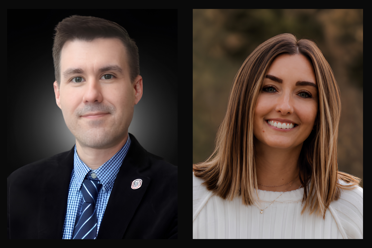 Dr. Zach Hamilton and Dr. Jenn Tostlebe
