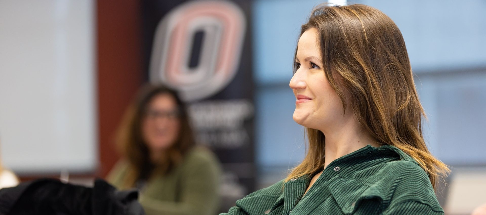 professional students sitting at computers learning