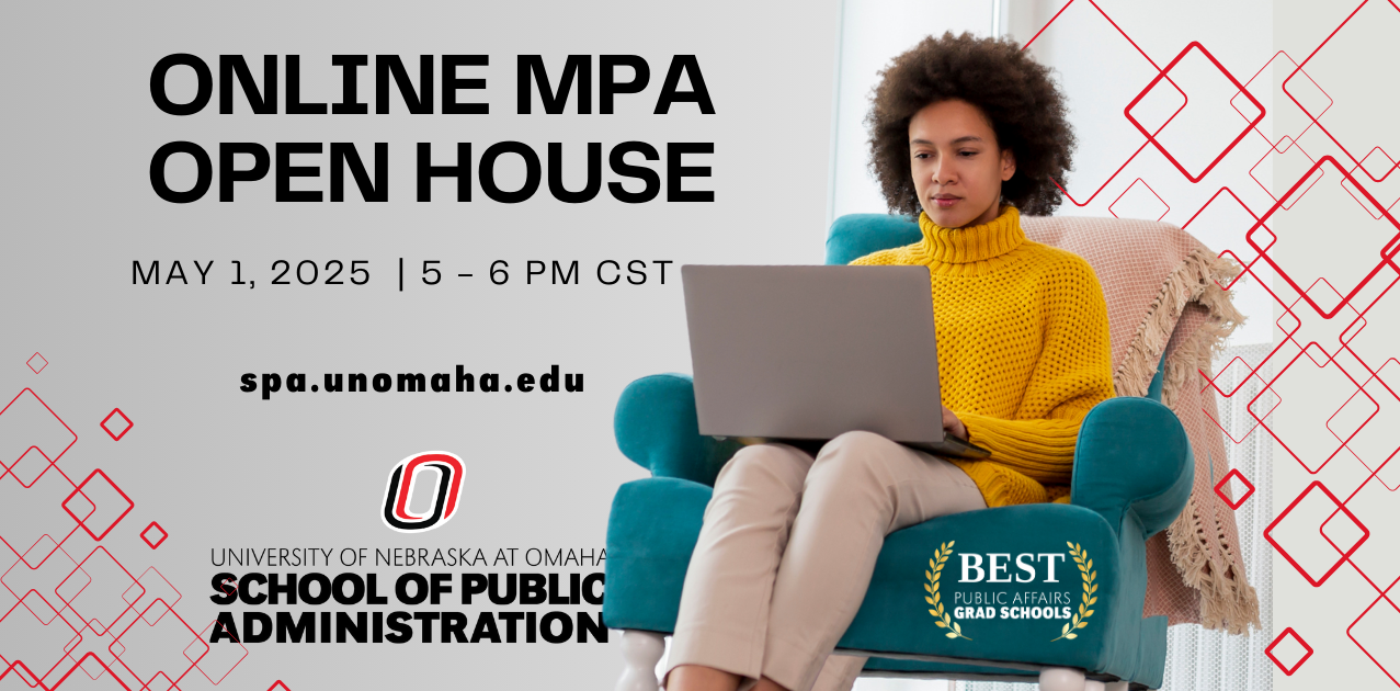 person at computer for online open house