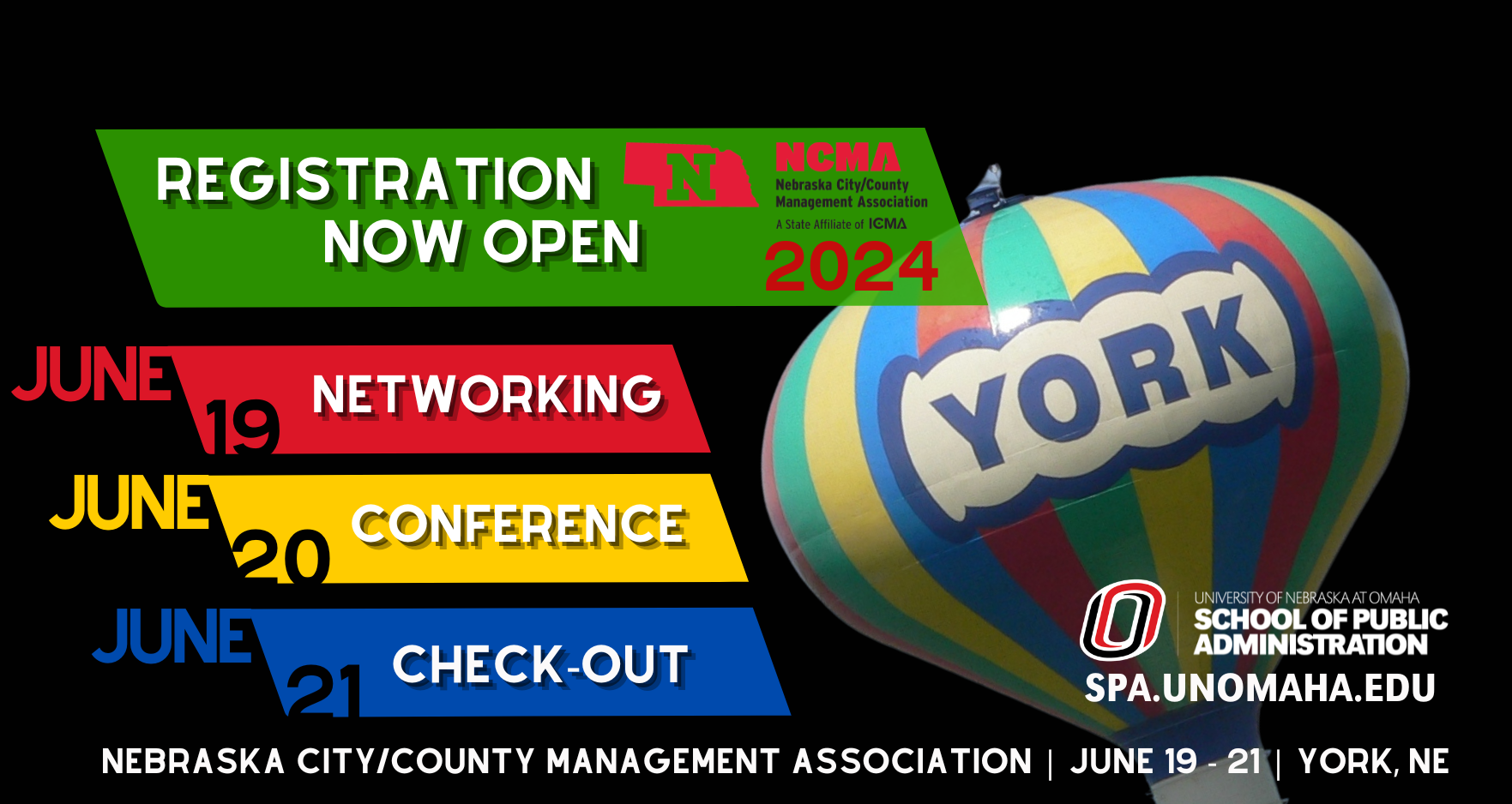 dates for ymca conference with York water tower