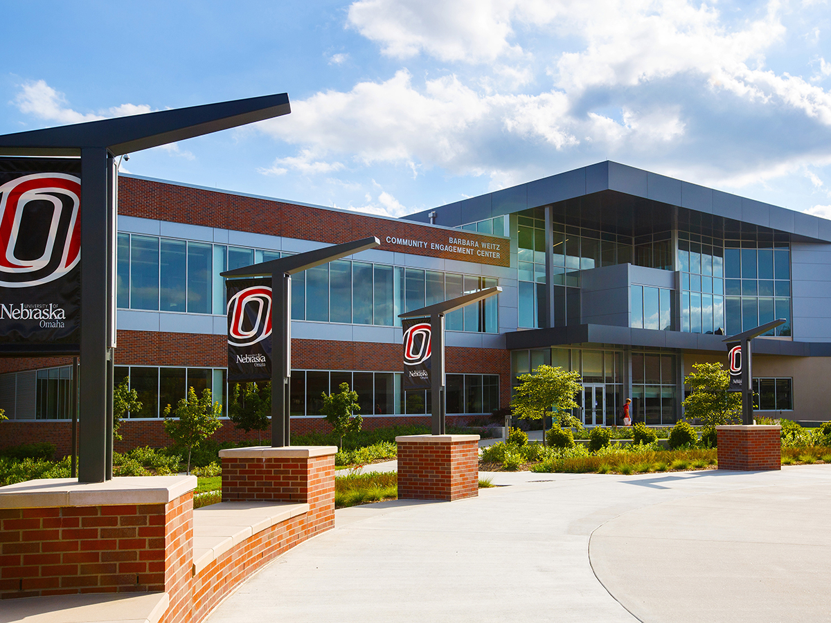 UNO Barbara Weitz Community Engagement Center located on UNO's Dodge Street campus.