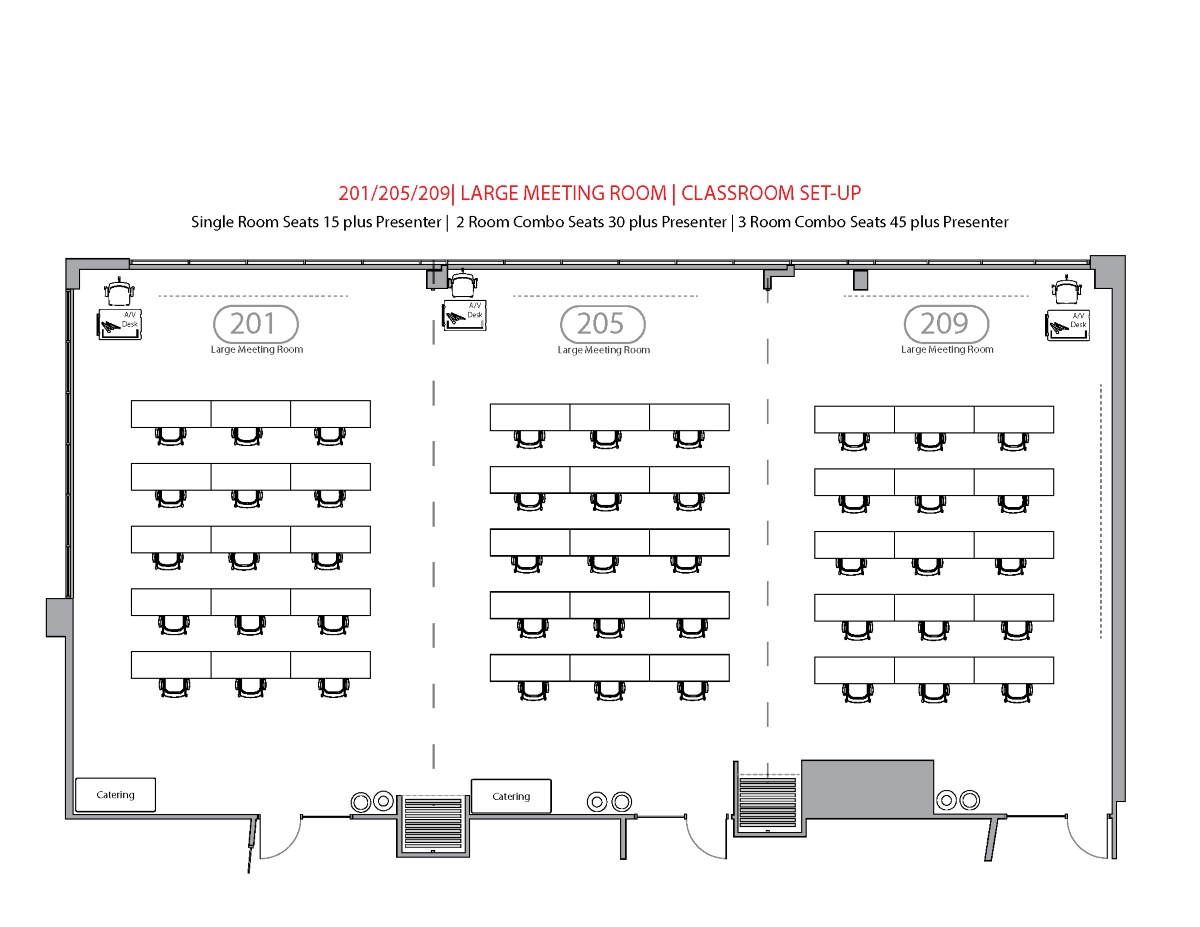 large meeting rooms