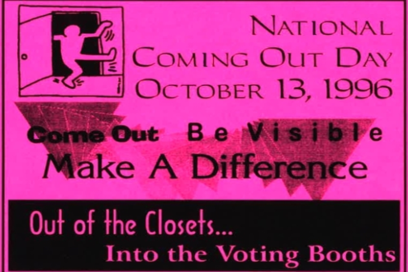 Coming Out Day flier