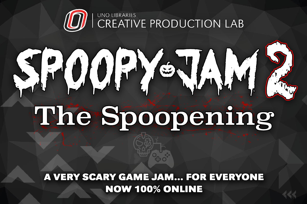 Spoopy Jam event logo and title text