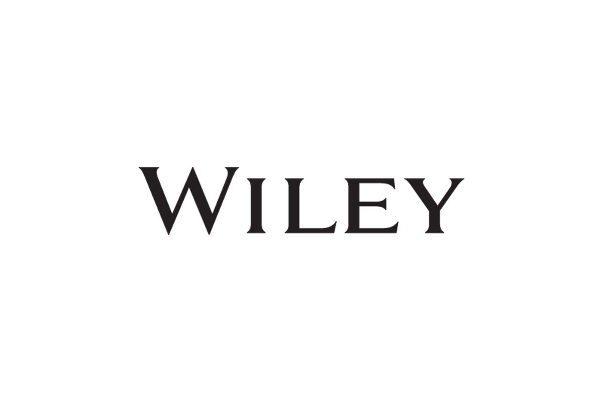 white background with the word Wiley in the middle in black font