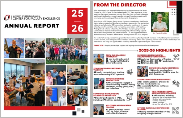 The cover of the annual report.
