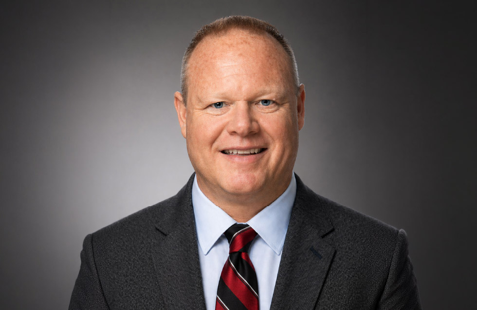 Jason Coleman of ILCI, poses for a portrait at the University of Nebraska at Omaha.