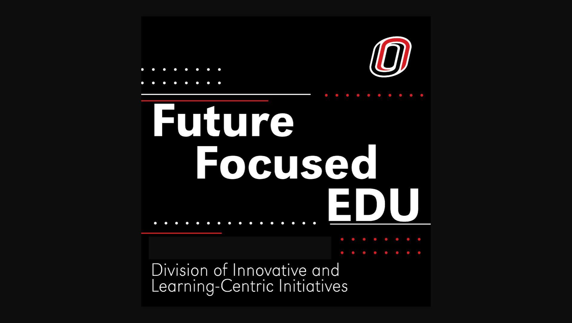 Image with text "future-focused edu"