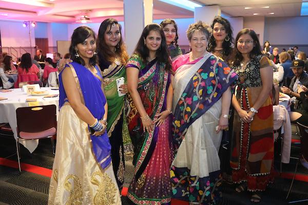 a group of international students at uno