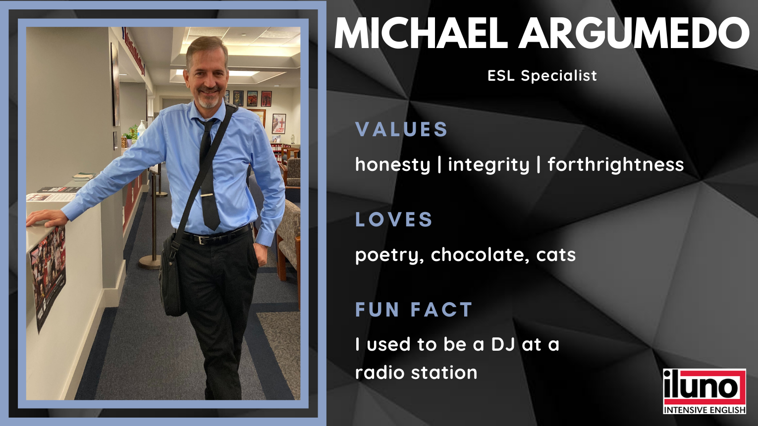 Michael Argumedo ILUNO biography