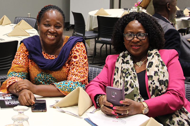 Nigerian participants at the farewell luncheon.